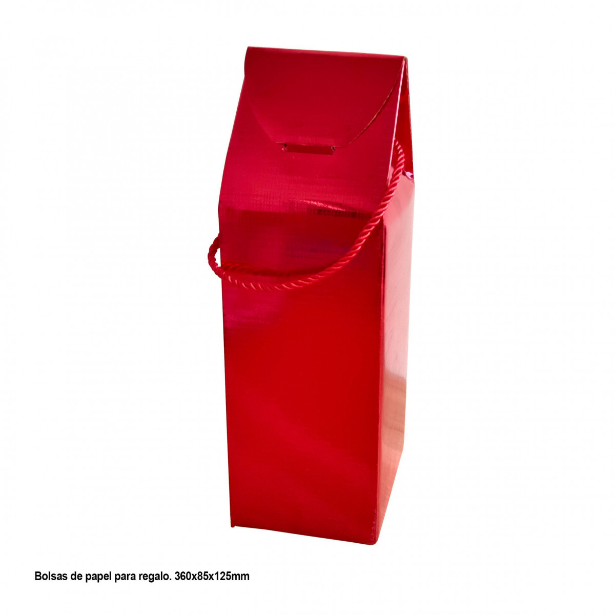 Bolsa para vinho tinto 360x85x125mm