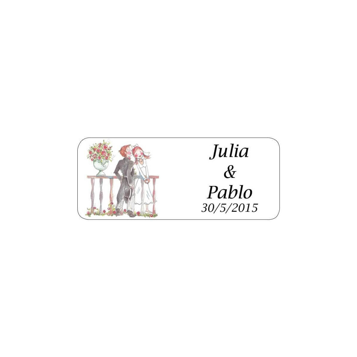 Adesivo Romeu e Julieta