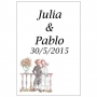 Adesivo romeu e julieta
