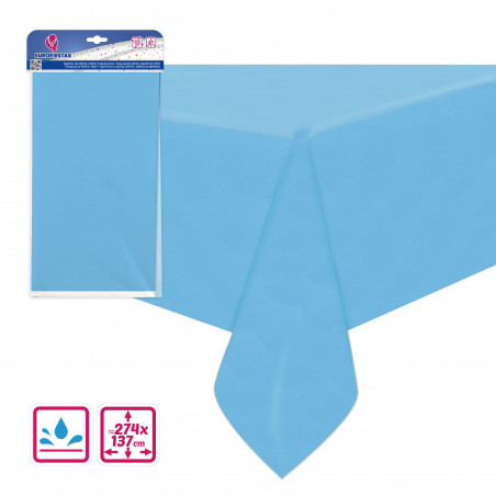 Toalha reutilizável 137 274cm celeste
