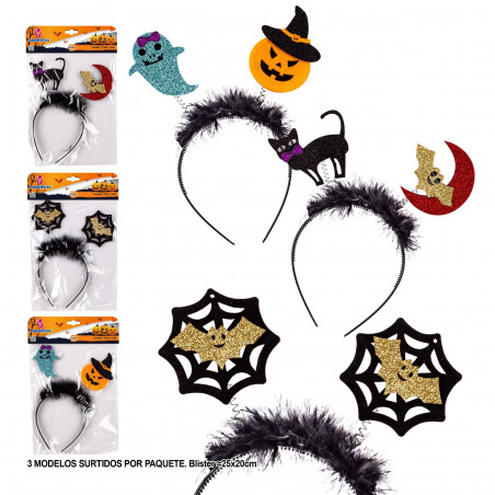 Tiara de morcego de Halloween 3 meses