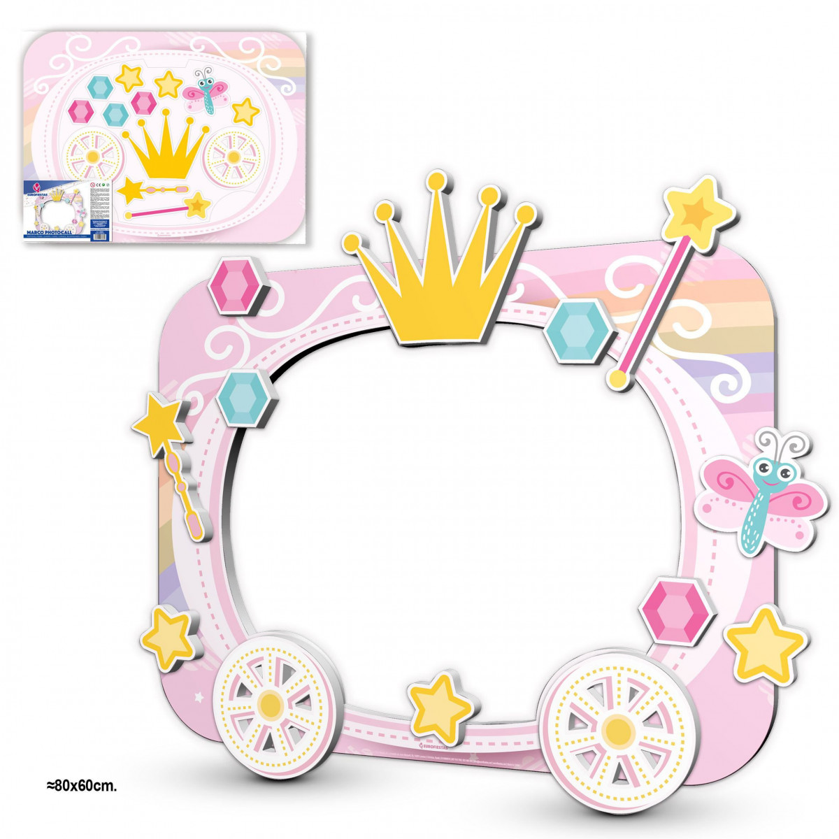 Photocall Carruagem de Princesa