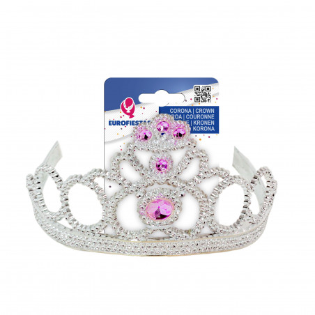 Coroa circula diamantes