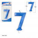 Vela poligonal azul 7