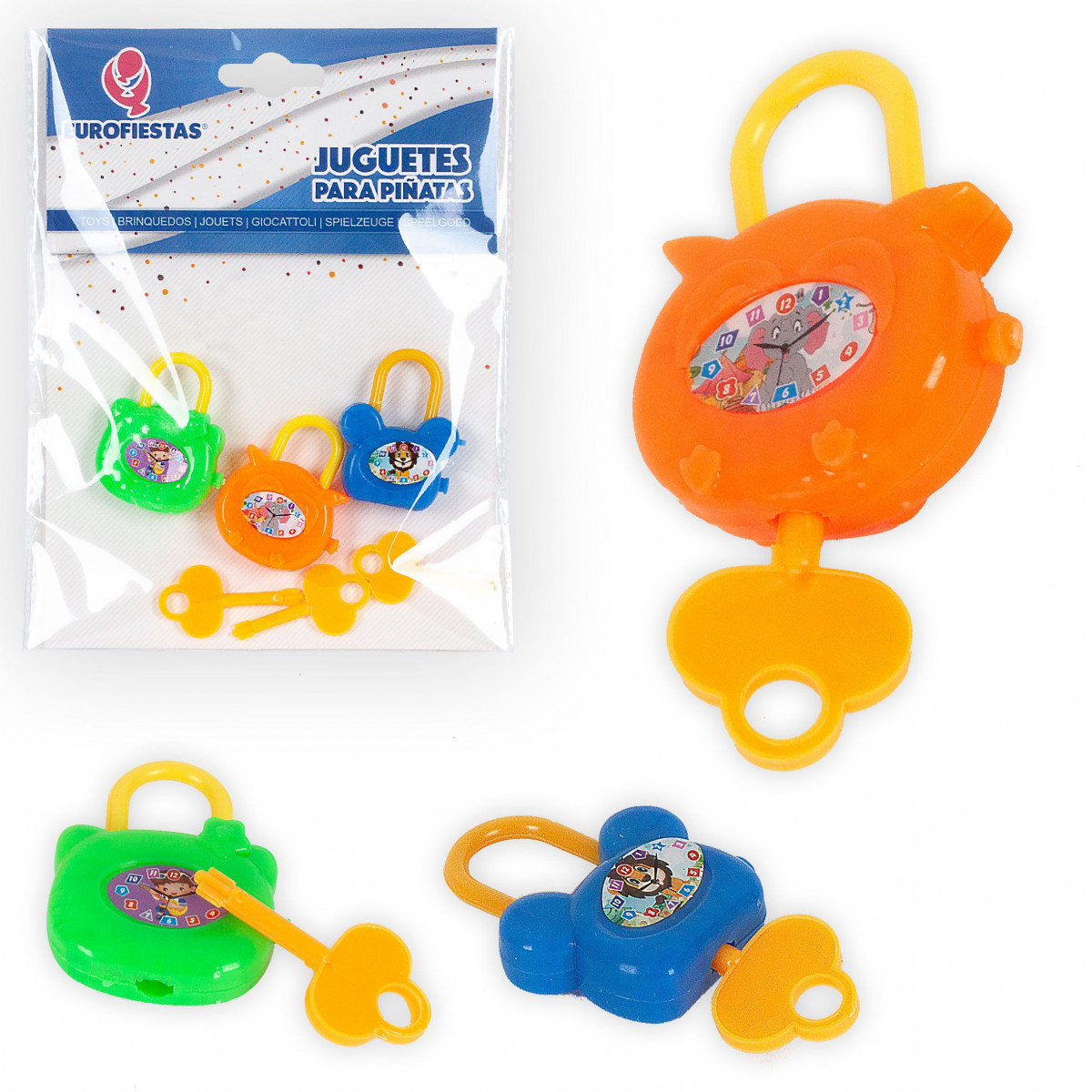 Brinquedos para cadeados pinata