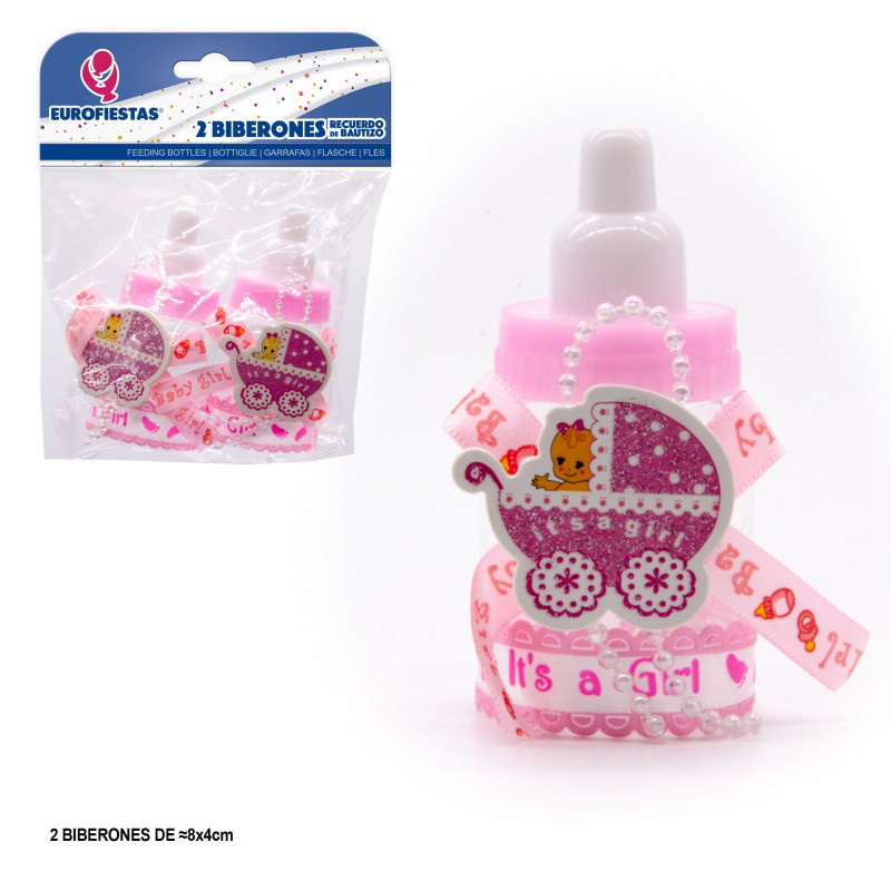 Mamadeira rosa It's a Girl