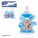 Biberão bebê frontal azul