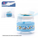 Vaso de flores azul