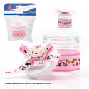 Pote de brinquedo rosa