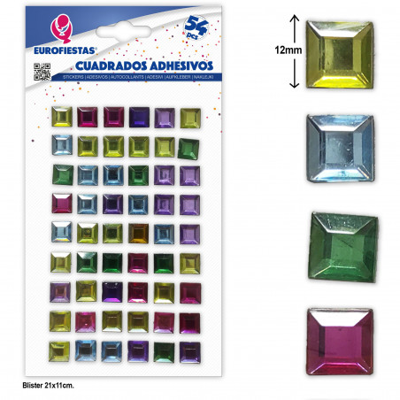quadrados adesivos med color