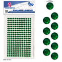 Diamantes adesivos verdes, naturalidade e brilho em seus artesanatos
