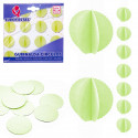 Guirlanda de círculo de papel verde