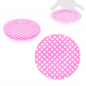 Placas de resíduos lunares 18cm rosa 10