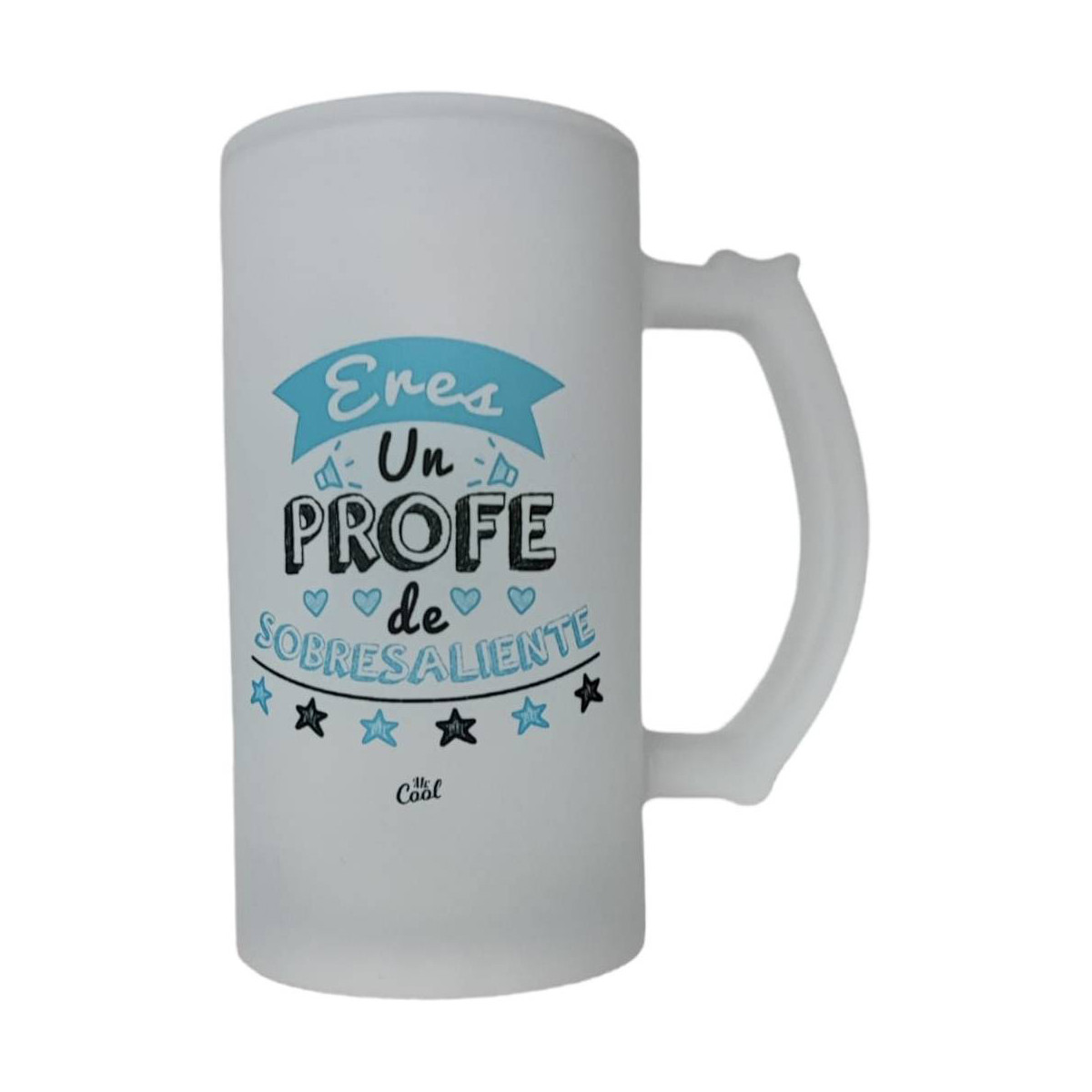 Caneca de cerveja personalizada com frase para dar aos professores