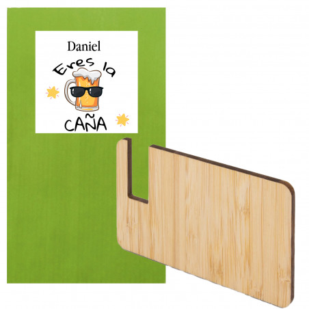 Suporte para celular com adesivo personalizável e envelope