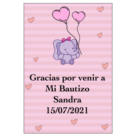 Caderno scrapy para desenhar em multicolorido para batizado de menina