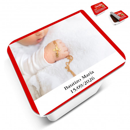 Nutella individual personalizada com foto