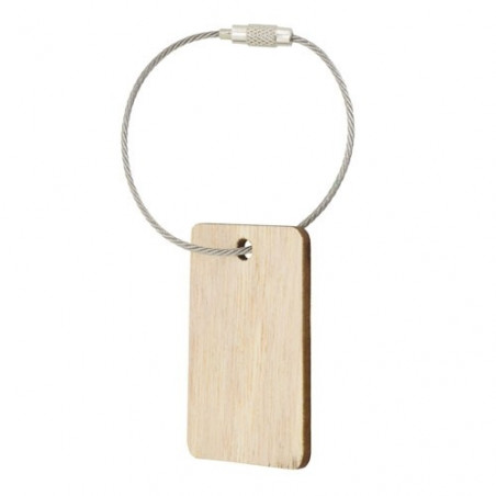 Necessaire com zíper de tecido apresentado em bolsa de kraft com adesivos personalizados para comunhão