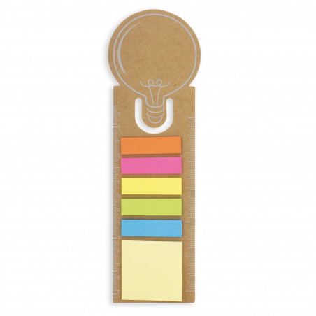 Regra de marcador com post-it e adesivo de comunhão personalizado para menino