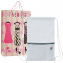 Mochila saco branca para presentear uma mulher