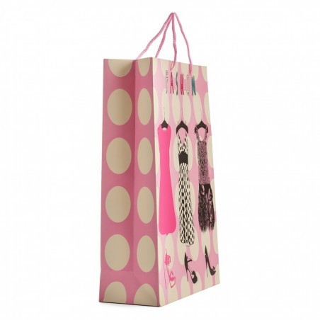 Mochila saco branca para presentear uma mulher