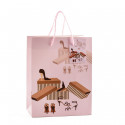 Bolsa de mão com bolsa para presente