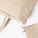 Bolsa e nécessaire com chaveiro de coração