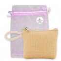 Bolsa em saco de organza para detalhes do cliente