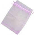 Bolsa em saco de organza para detalhes do cliente