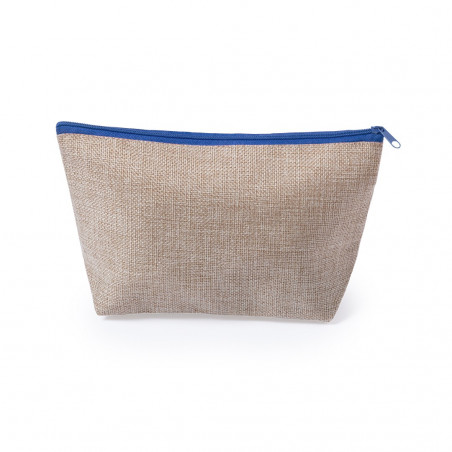 Necessaire em bolsa kraft com adesivo personalizado para detalhes do Dia das Mães