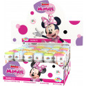 Máquina de fazer bolhas de sabão da Minnie Mouse com pote de doces personalizado para aniversários
