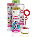 Máquina de fazer bolhas de sabão da Minnie Mouse com pote de doces personalizado para aniversários