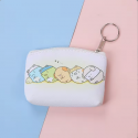 Porta-moedas com design de animais fofos, prático e adorável para uso diário