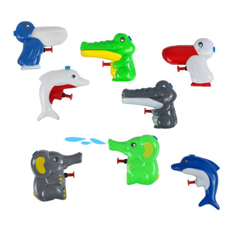 Pistola de água com forma de animais divertida para brincar