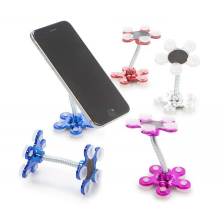 Suporte de telefone com ventosa