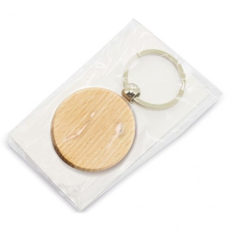 Chaveiro com adesivo de batizado personalizado