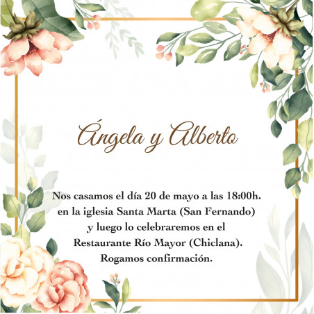 Pulseira coração rosa com fio em cartão personalizado