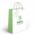 Bolsa de papel "papis em prática"