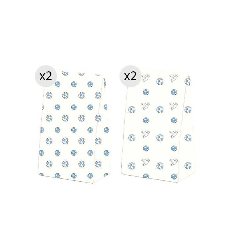 Conjunto de 4 bolsas para comunhão menino tamanho S