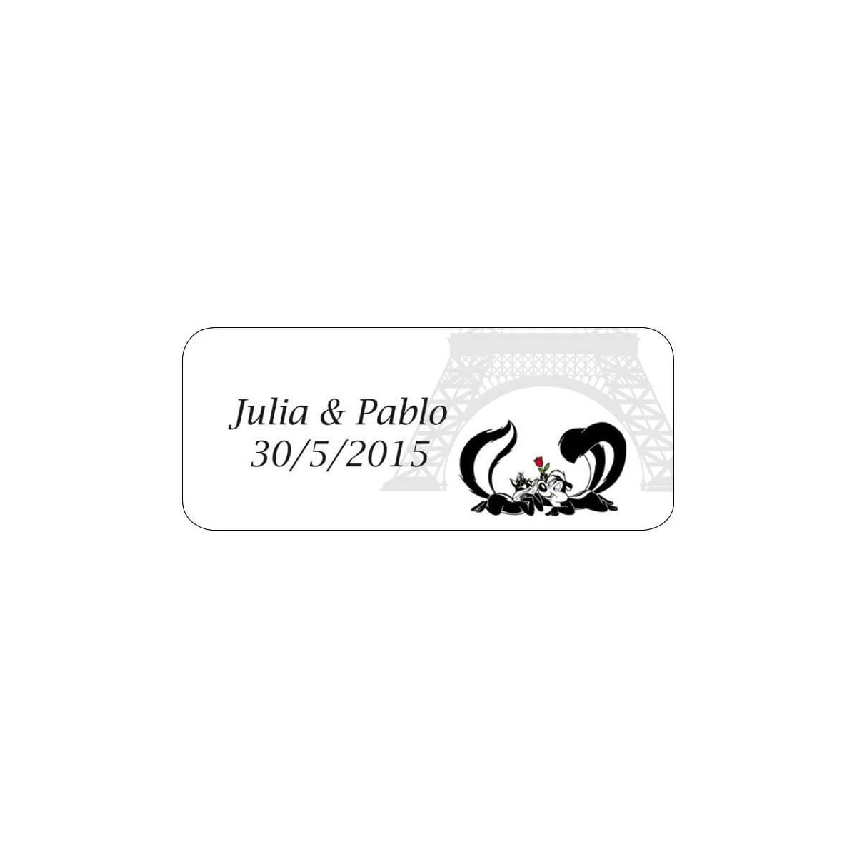 Adesivos engraçados Pepe Le Pew Paris