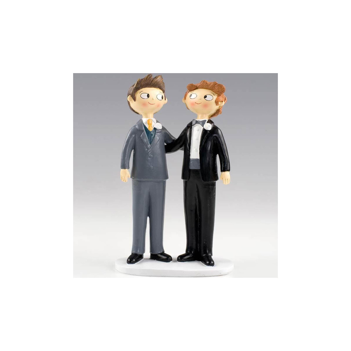 Figuras para bolos de casamento gay