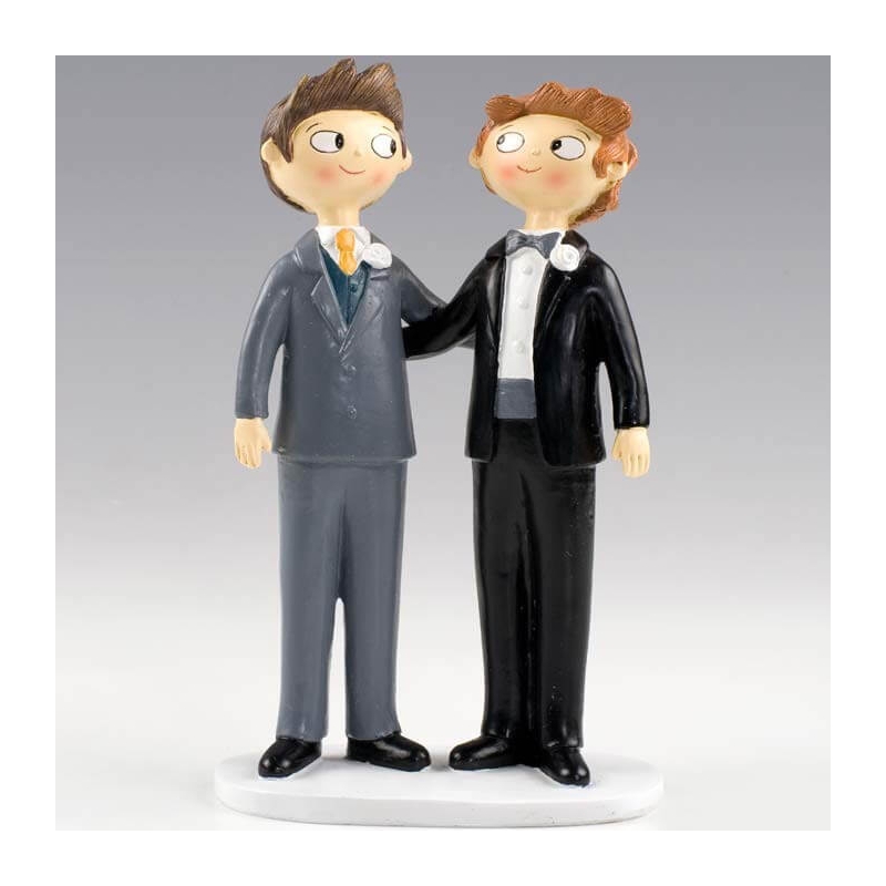 Figuras para bolos de casamento gay