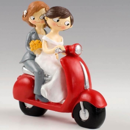 Bonecos para bolos de casamento gay originais