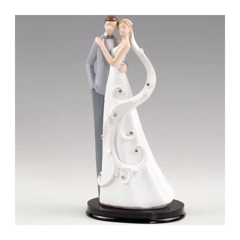 Toppers originais para bolo de casamento