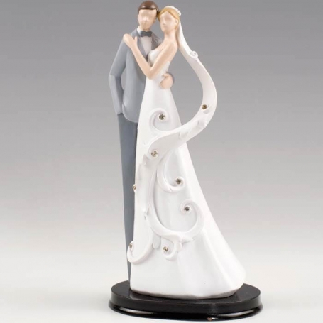 Toppers originais para bolo de casamento
