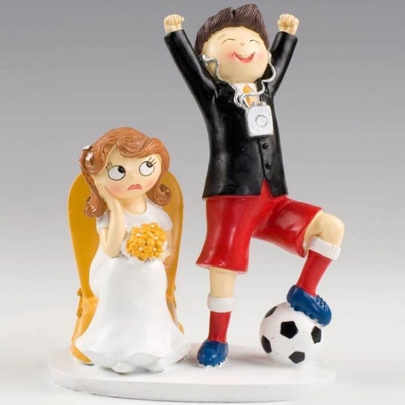 Figura dos namorados de futebol