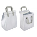 Bolsa térmica prateada