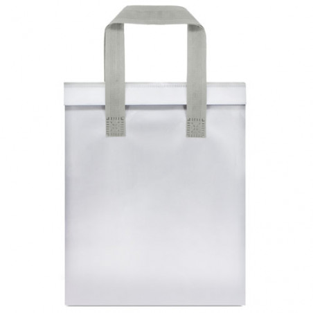 Bolsa térmica prateada