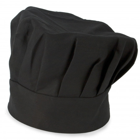 Gorro de cozinheiro preto