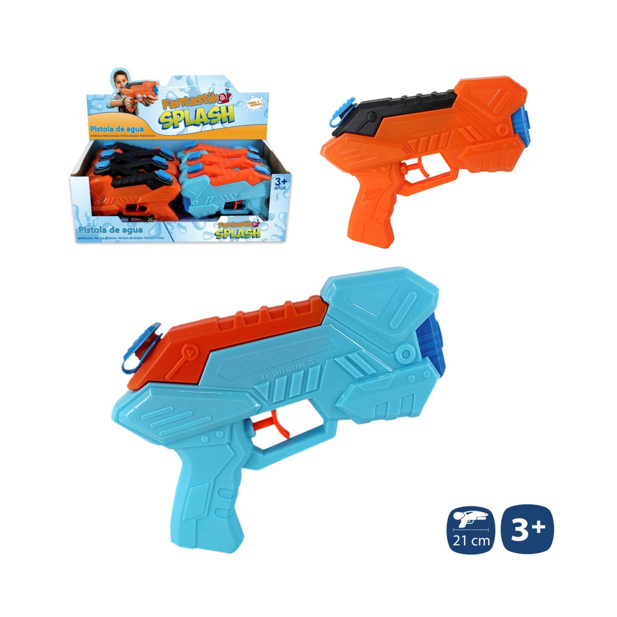 Pistola de água a pressão para crianças